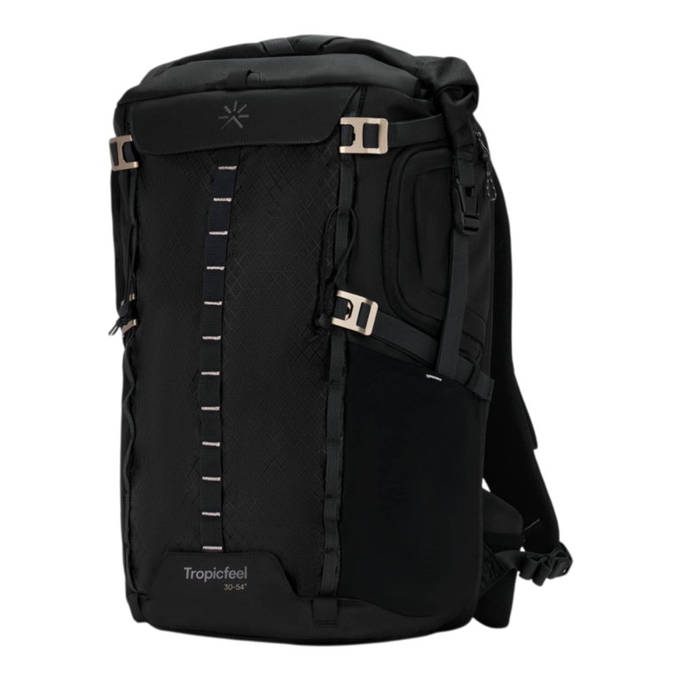 Tropicfeel Wanderrucksack Shelter schwarz 30-56 Liter